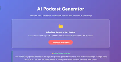 AI Podcast Generator gallery image