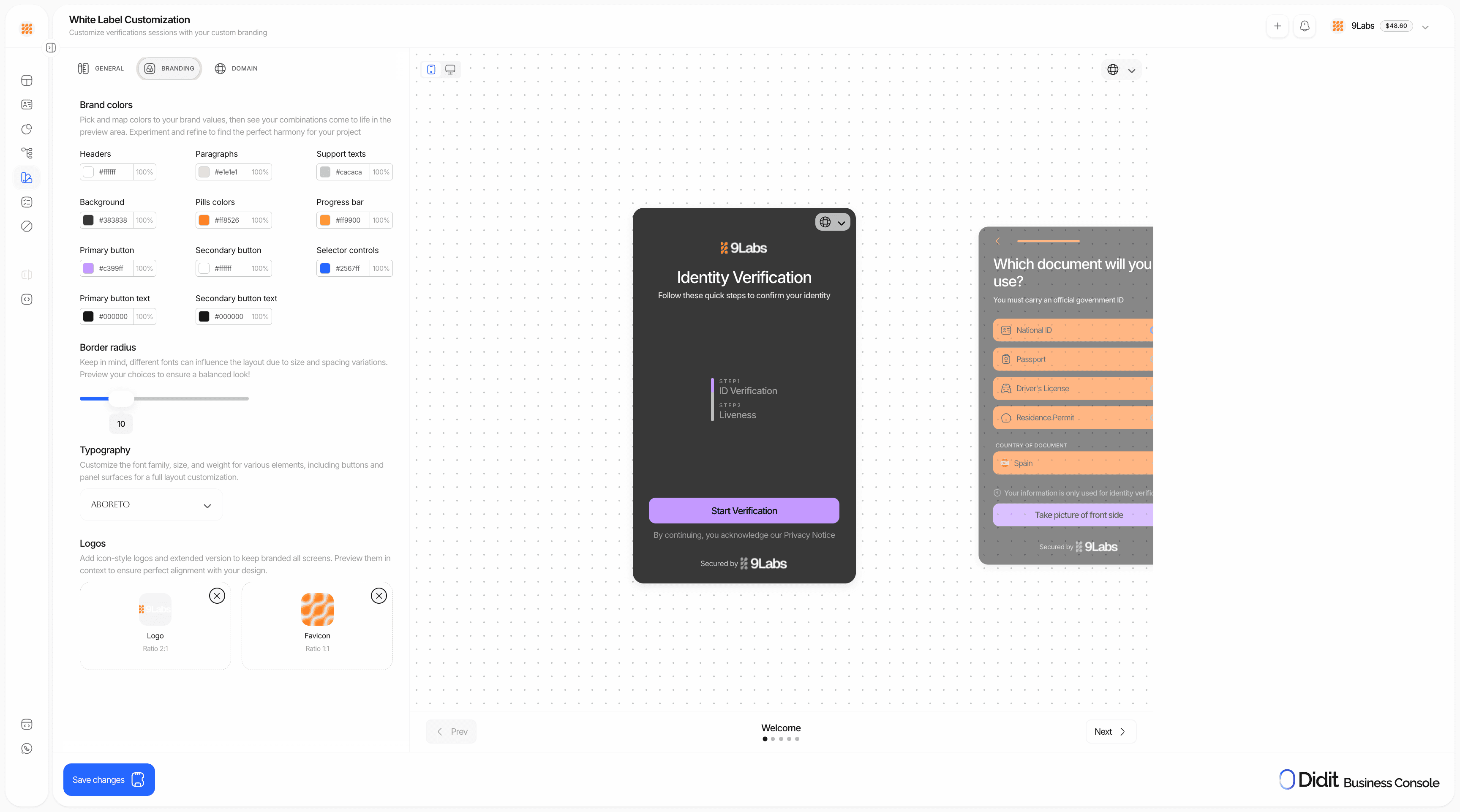 The fastest identity verification - Screenshot 4 showing product features and functionality