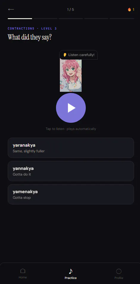 Otoclip — Real spoken Japanese gallery image
