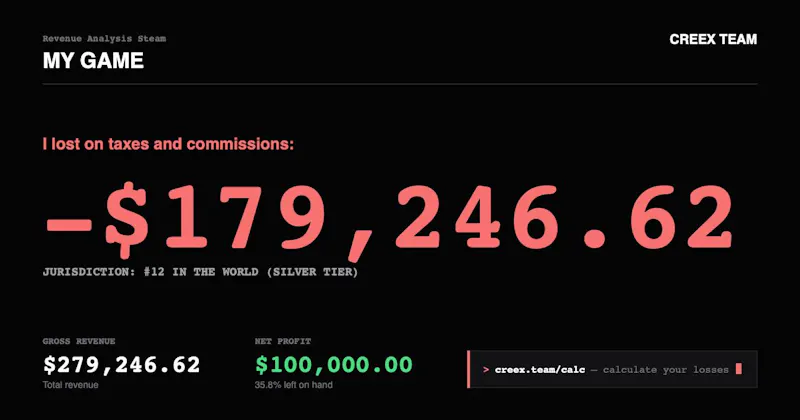 STEAM REVENUE CALCULATOR screenshot 3