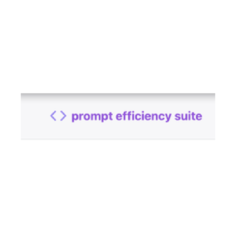 prompt efficiency suite