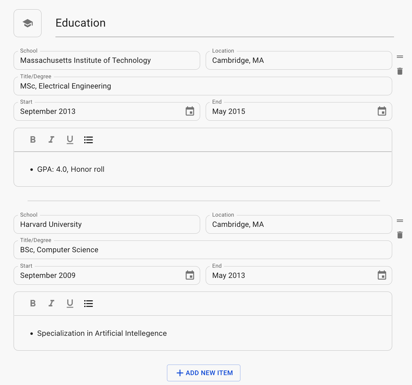 Resumanage - Il Builder di curriculum perfetto media 4