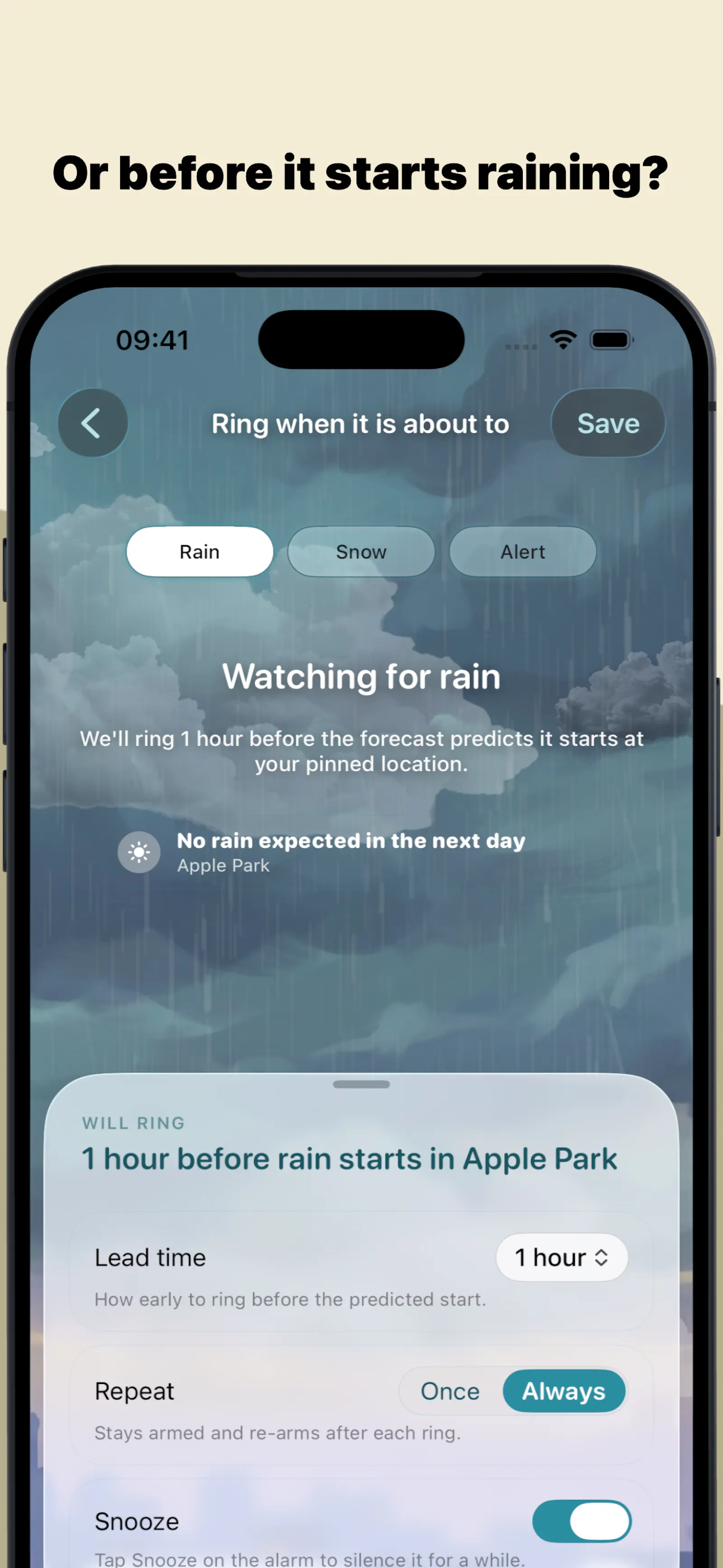 Alarms And Alerts - RingWhen screenshot 4