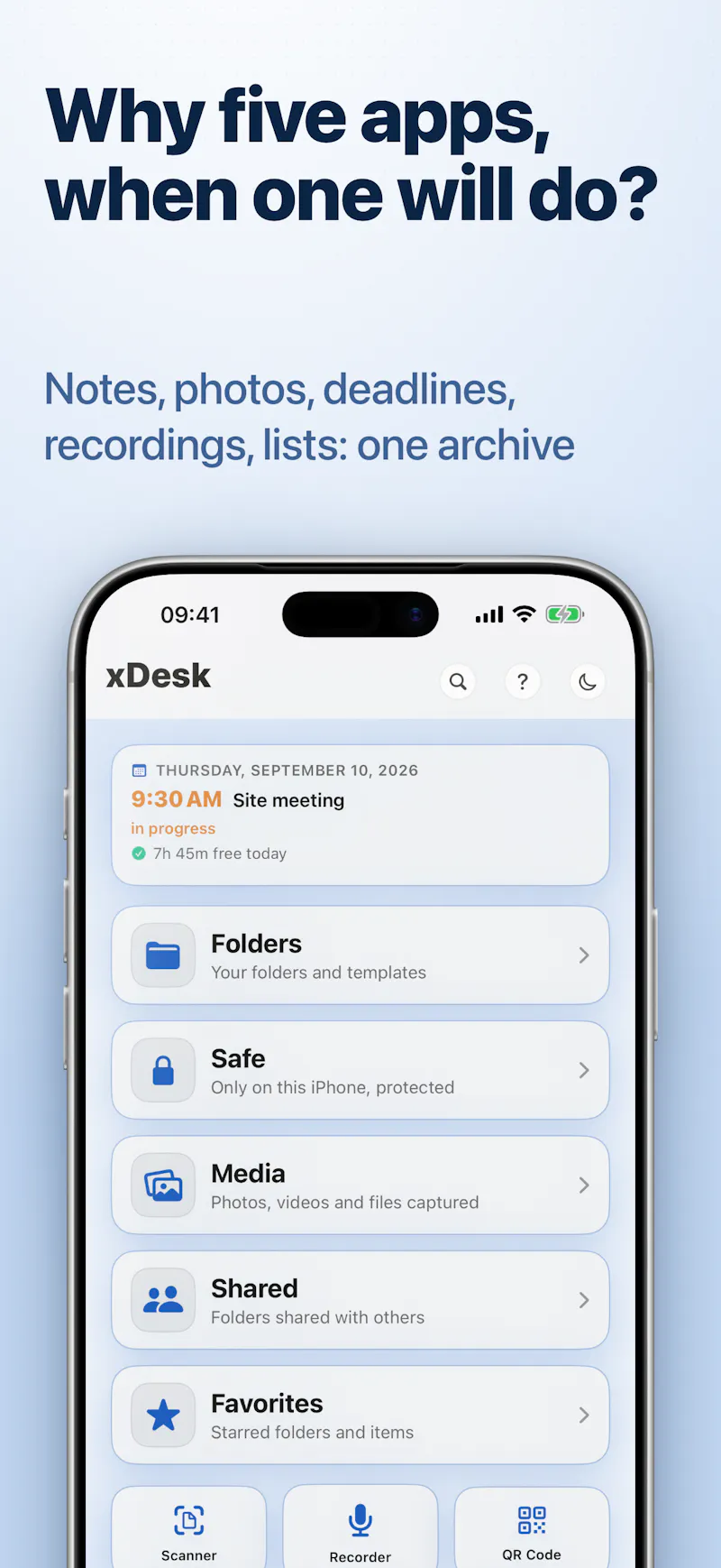xDesk 4.0 screenshot 1