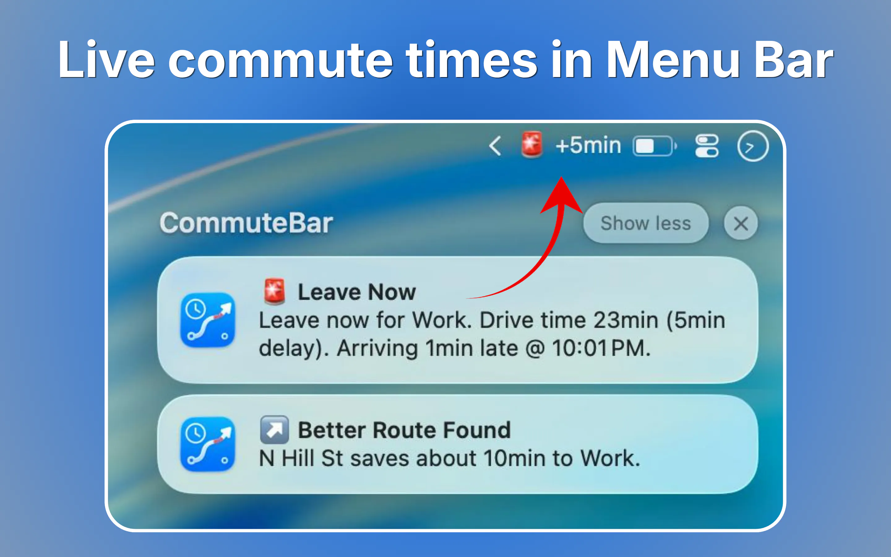 CommuteBar gallery image