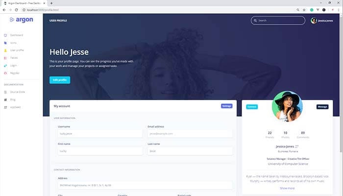 Admin Dashboards gallery image