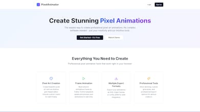 Pixel animation app gallery image