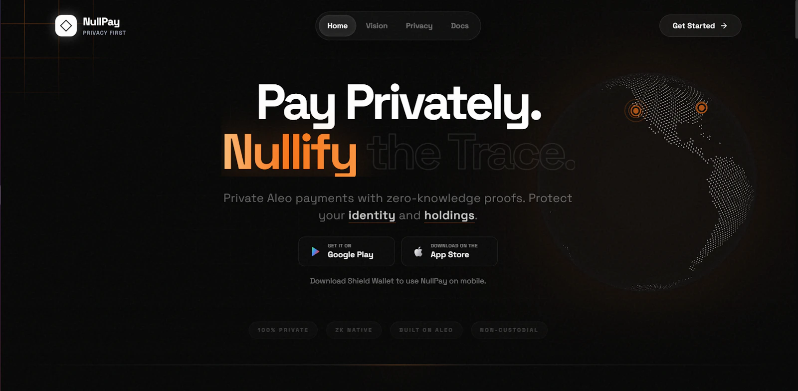 NullPay screenshot 1