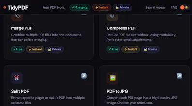 TidyPDF gallery image
