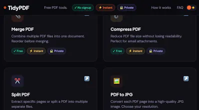TidyPDF gallery image