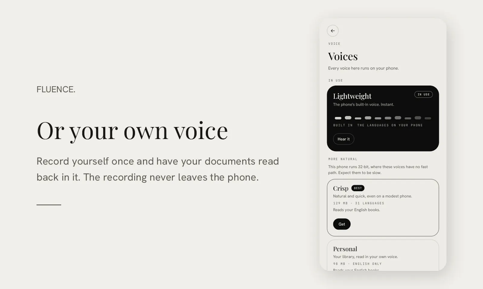 Fluence screenshot 4