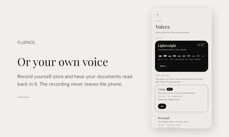Fluence screenshot 4