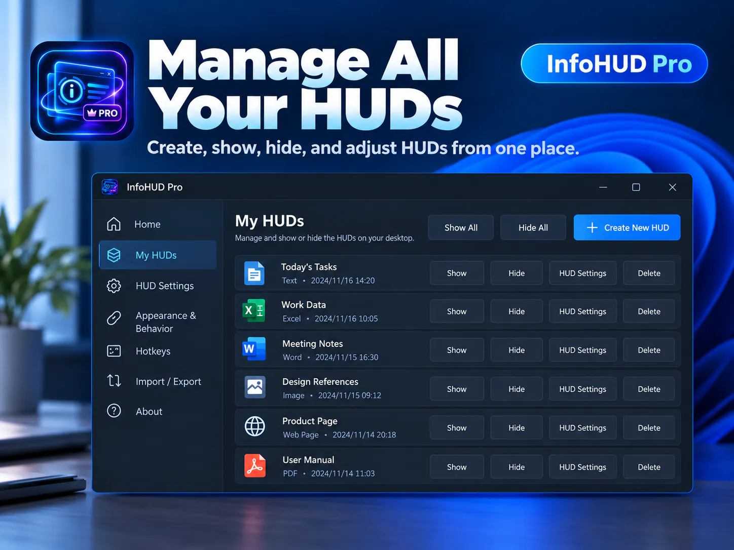 InfoHUD_Pro gallery image