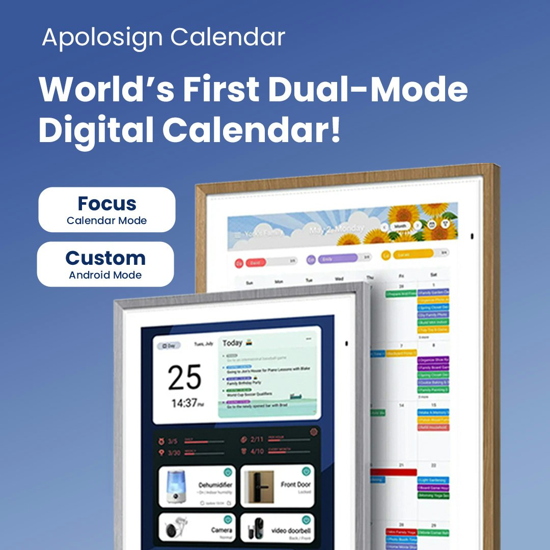 Apolosign 21.5" Digital Calendar