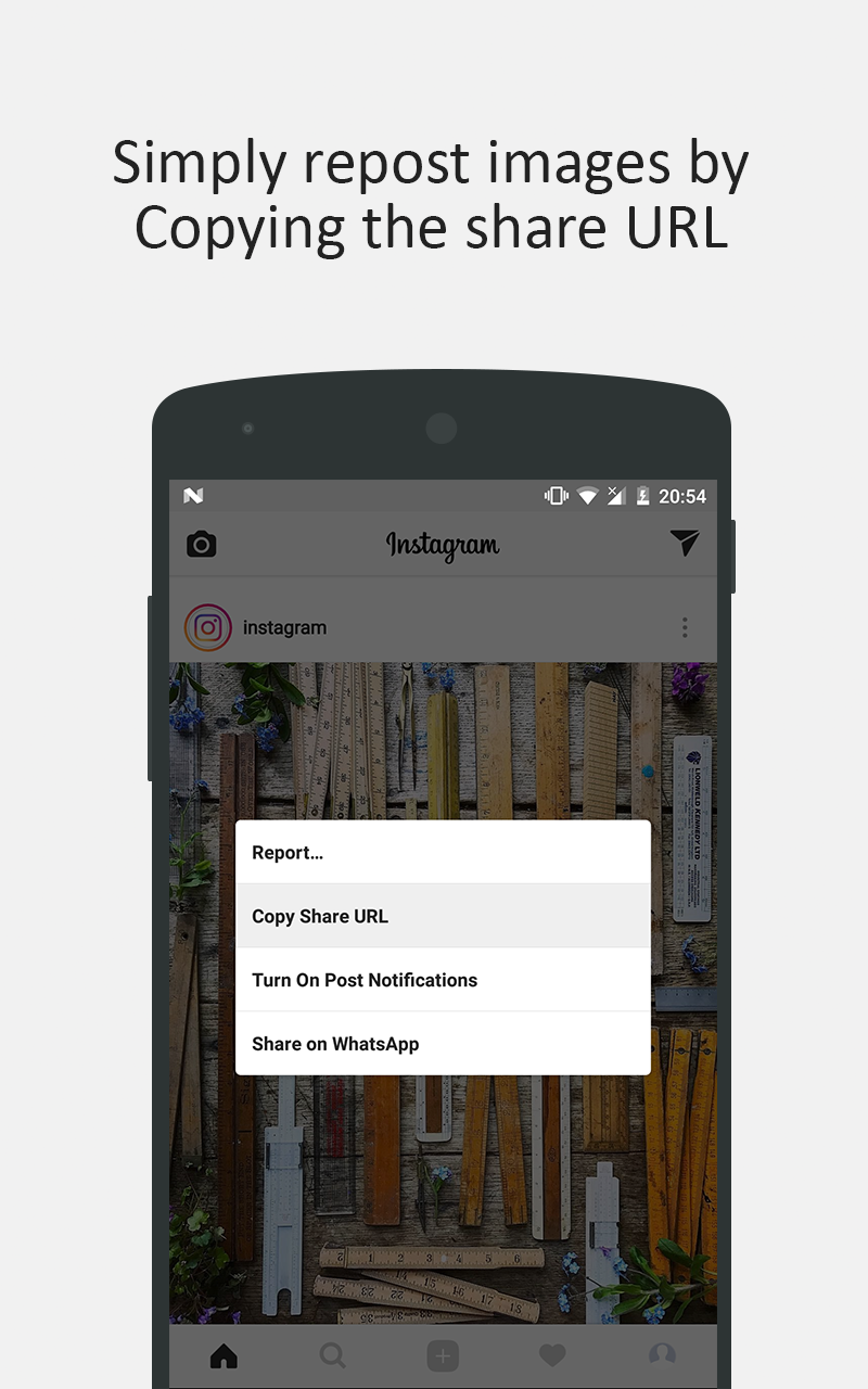 Instagram repost app watermark free gallery image