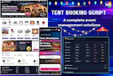 Tent Shamiyana Booking PHP Script