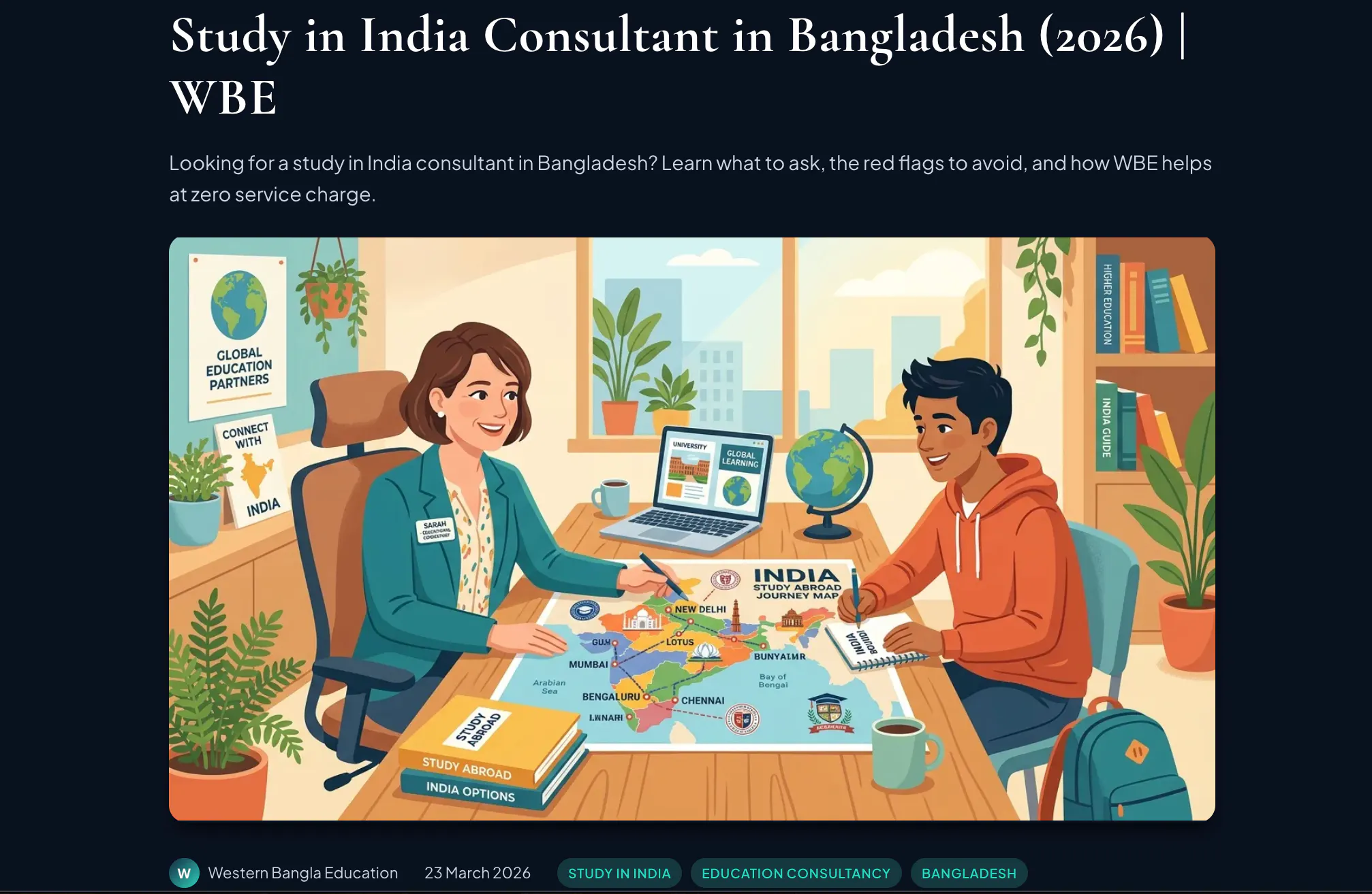 Study in India Consultant Bangladesh gallery image