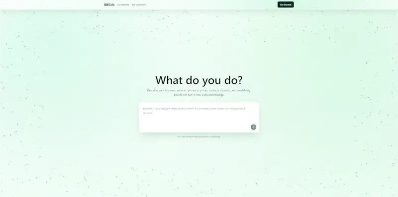 BBSide screenshot 1