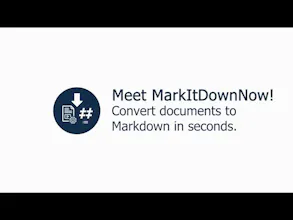 MarkItDownNow gallery image
