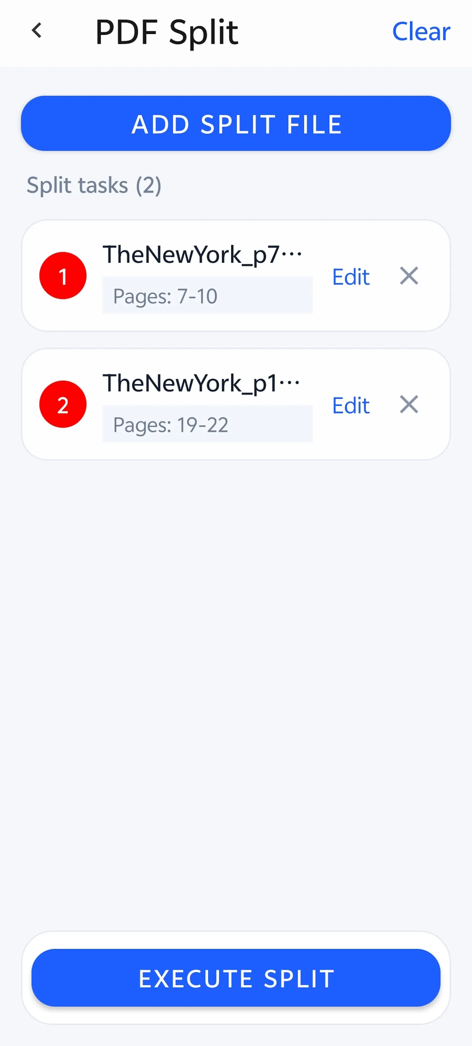 Mini PDF Tool Box screenshot 3