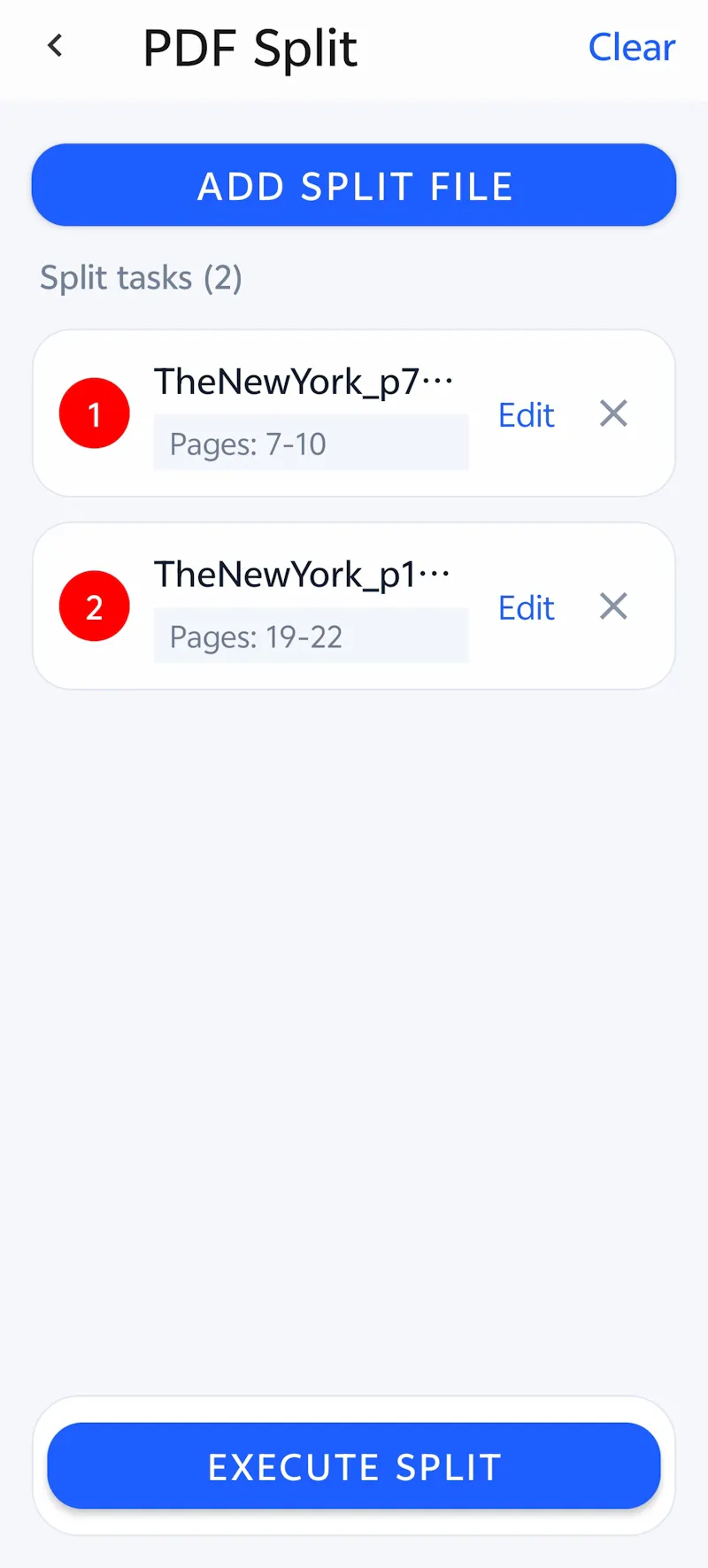 Mini PDF Tool Box screenshot 3