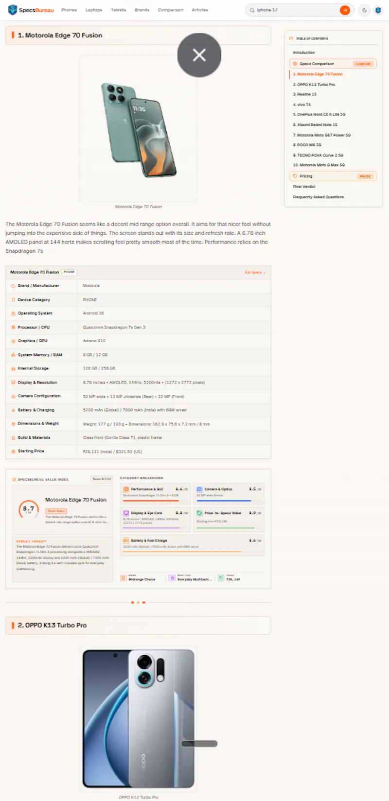 SpecsBureau screenshot 5