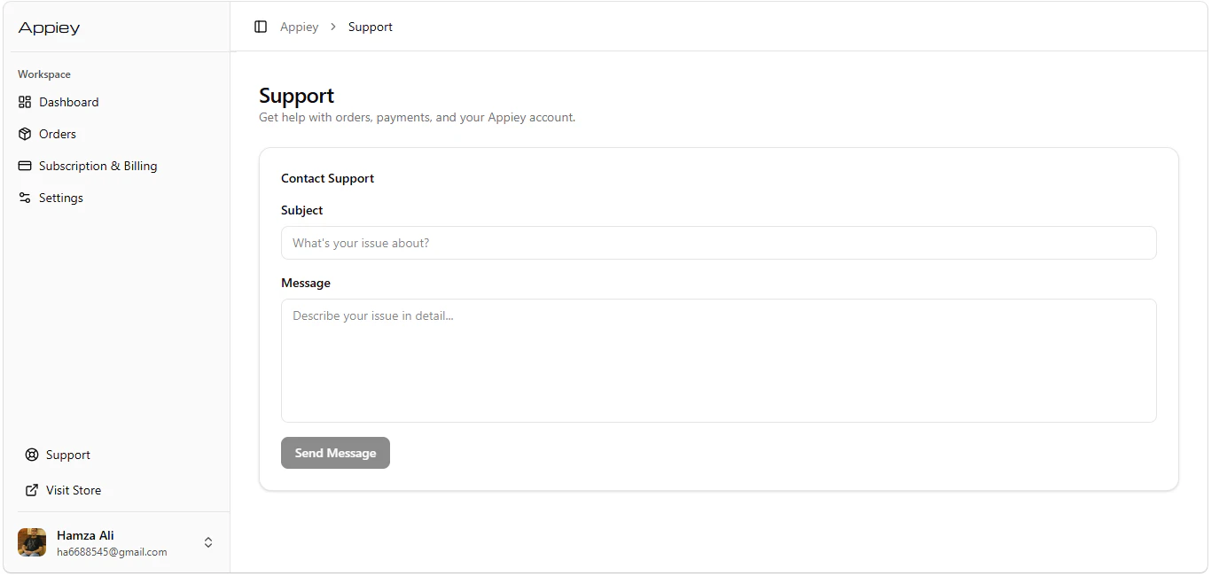 Appiey 截图 2