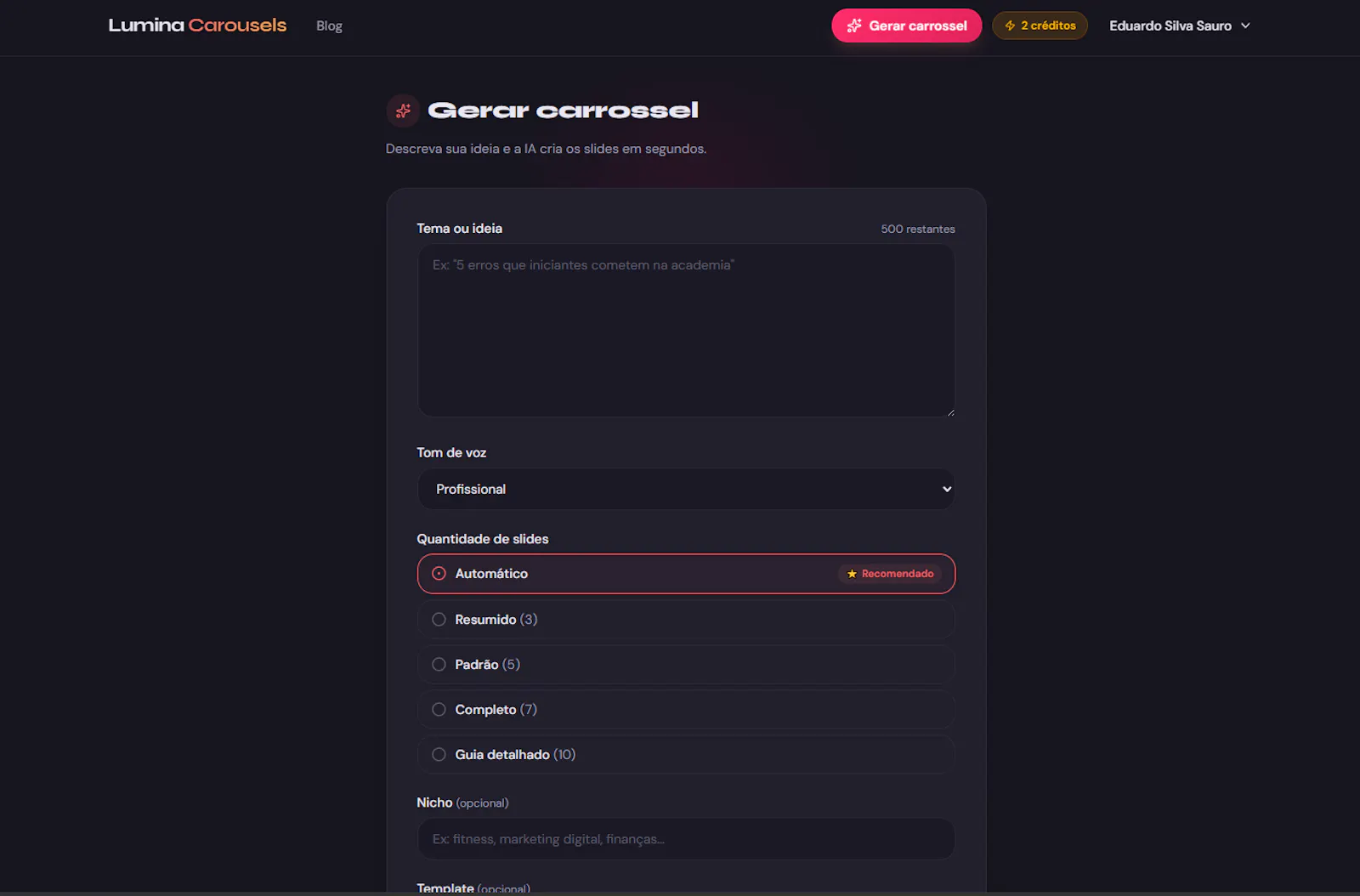 Lumina Carousels screenshot 3