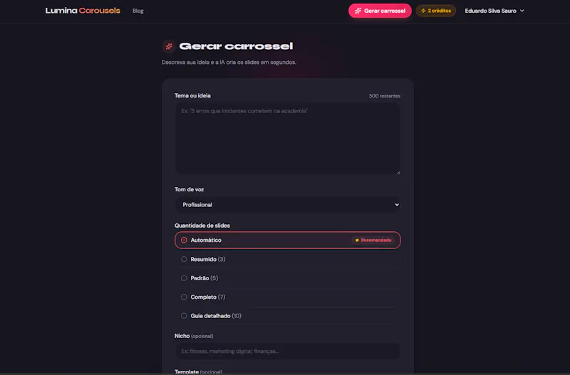Lumina Carousels screenshot 3