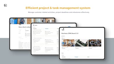 Notion business CRM 2.0 gallery image
