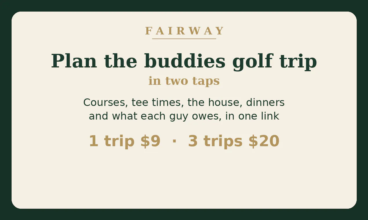 Fairway - Golf Trip Concierge gallery image