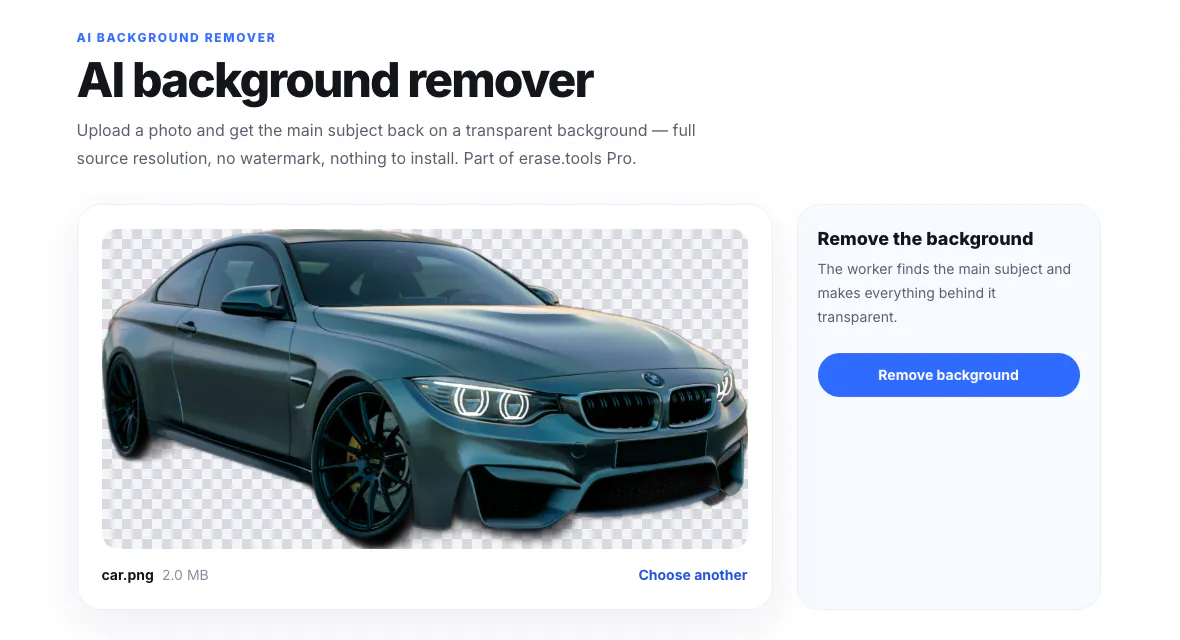 erase.tools — Remove Text From Video gallery image