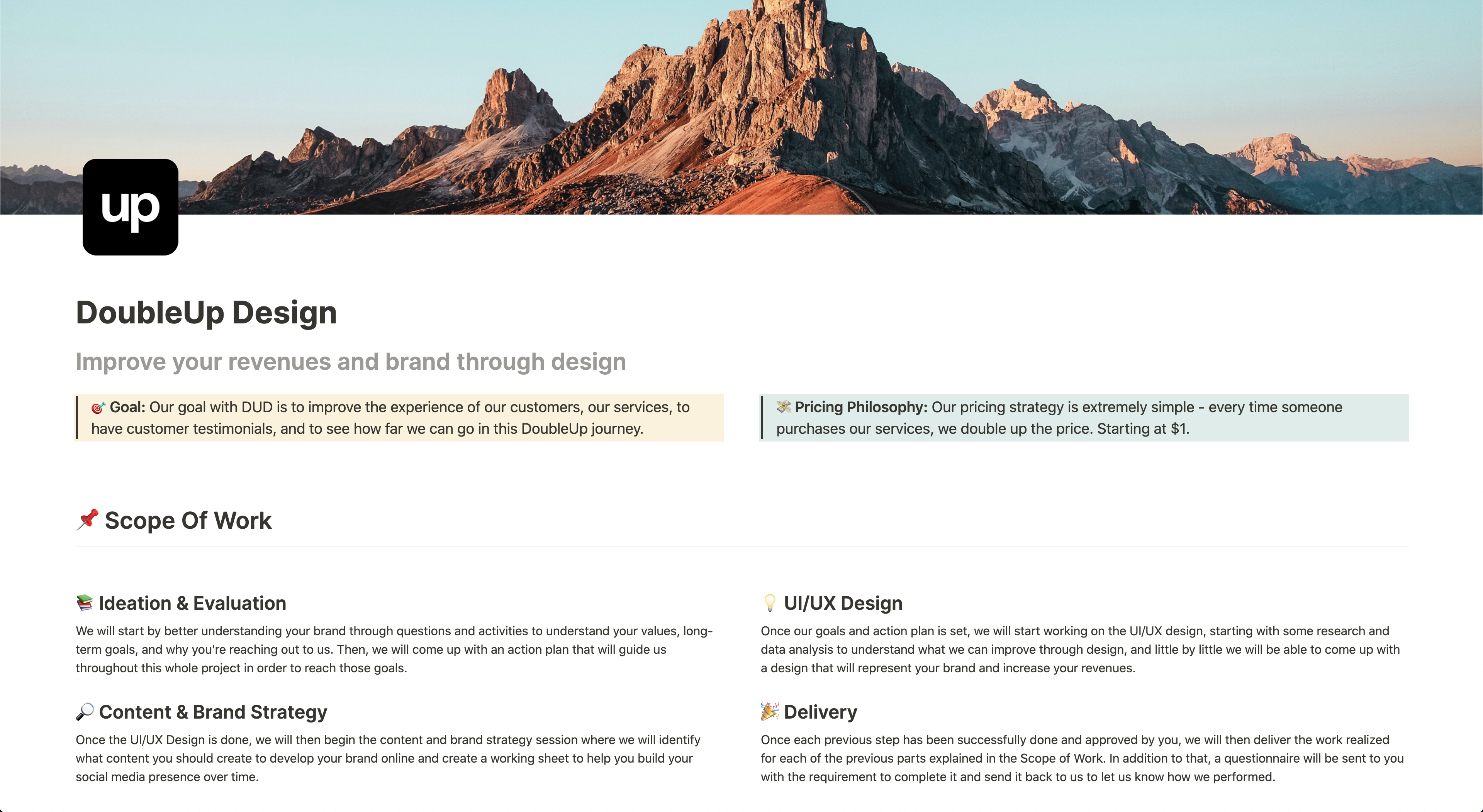 DoubleUp Design gallery image