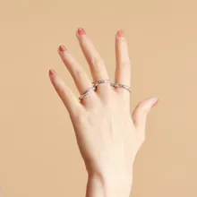 Entwined Silver Ring gallery image