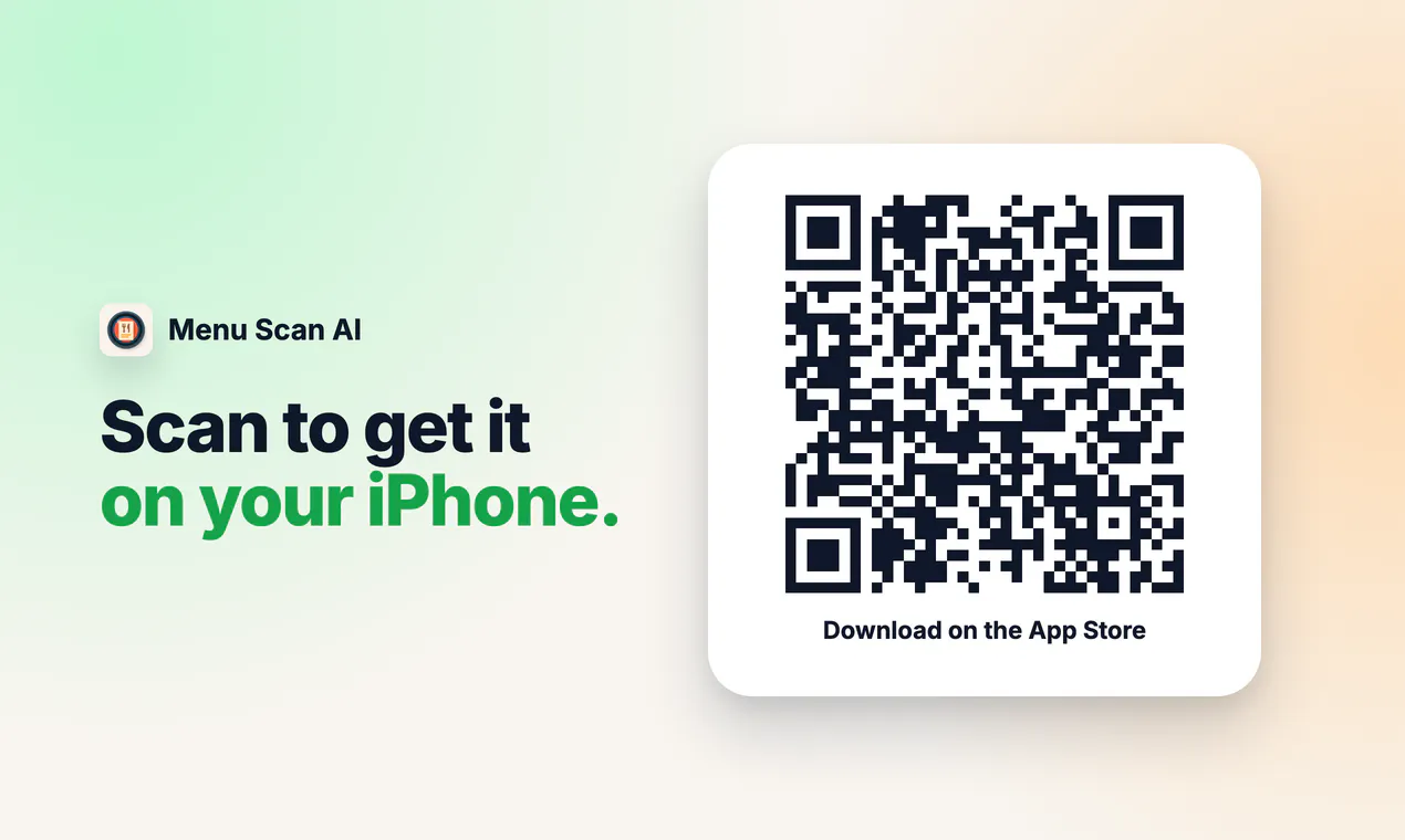 Menu Scan AI gallery image