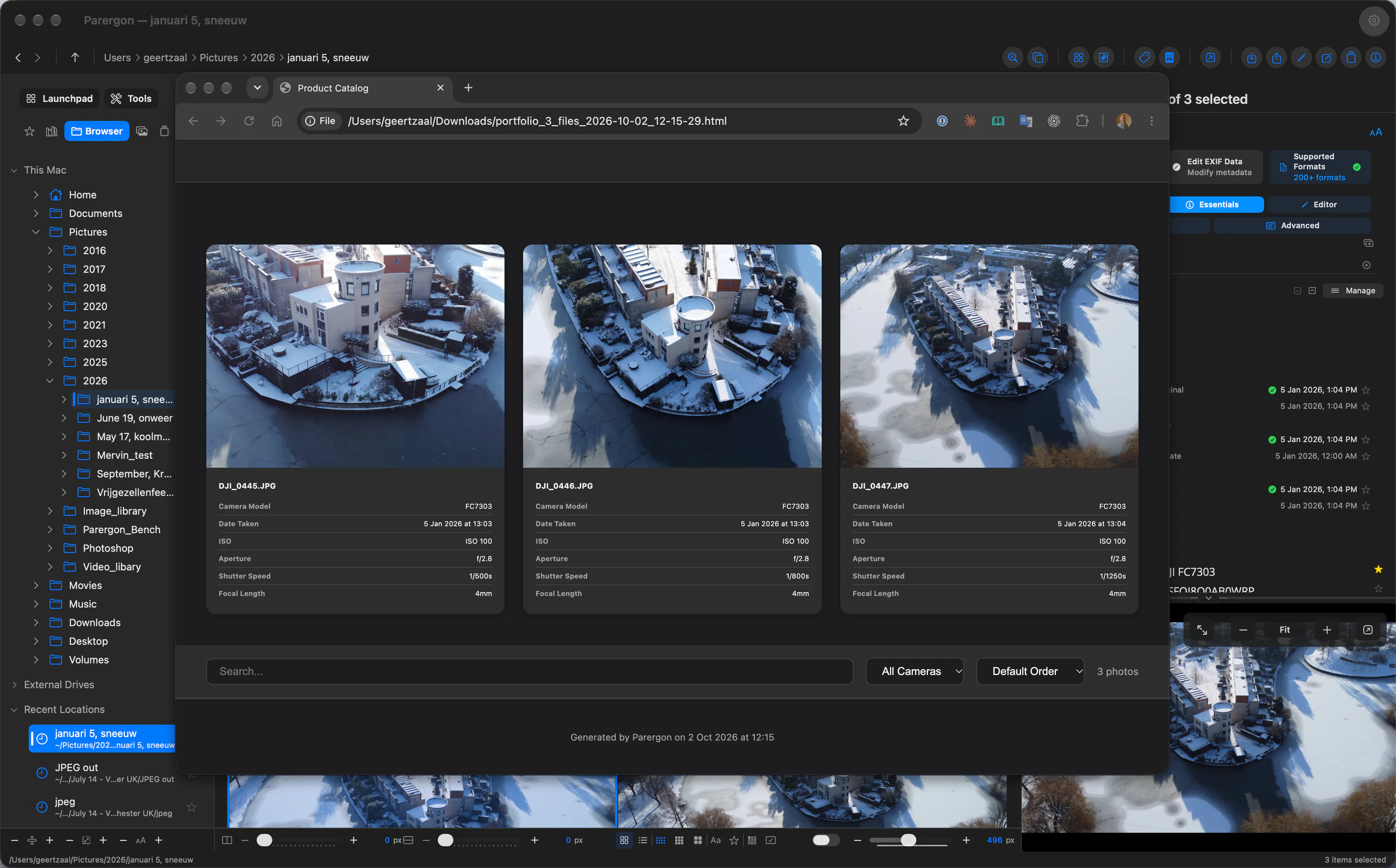 Parergon Metadata Editor for mac gallery image