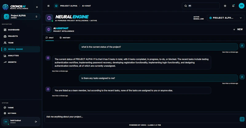 Cronos AI screenshot 3