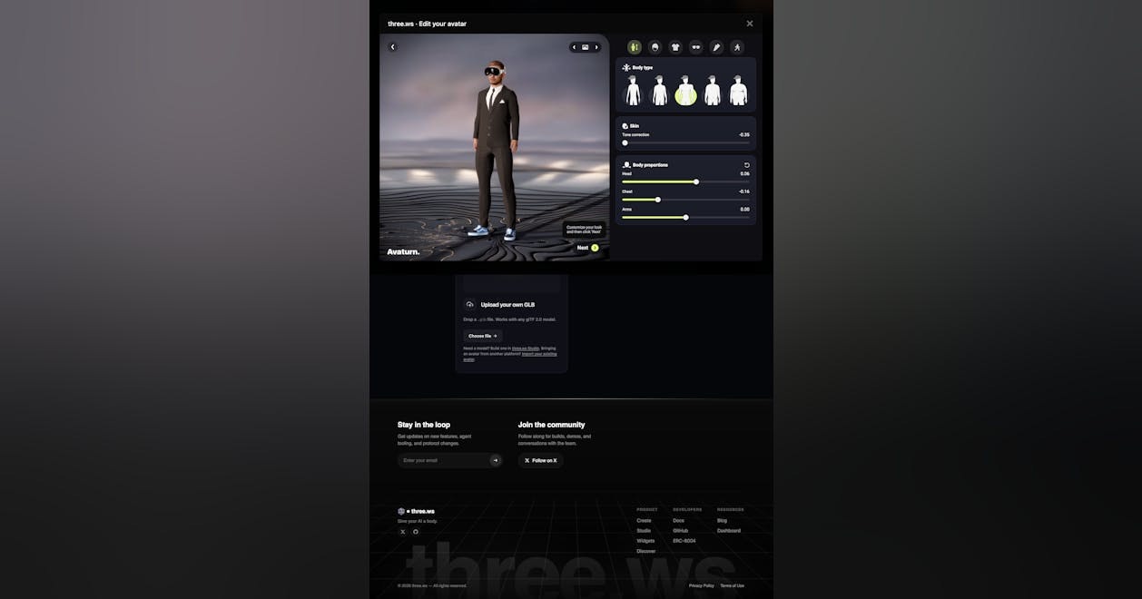 three.ws gallery image