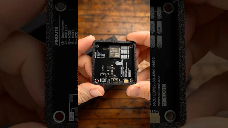 Axiometa Genesis - Hardware Vibe Coding screenshot 1 (video preview)