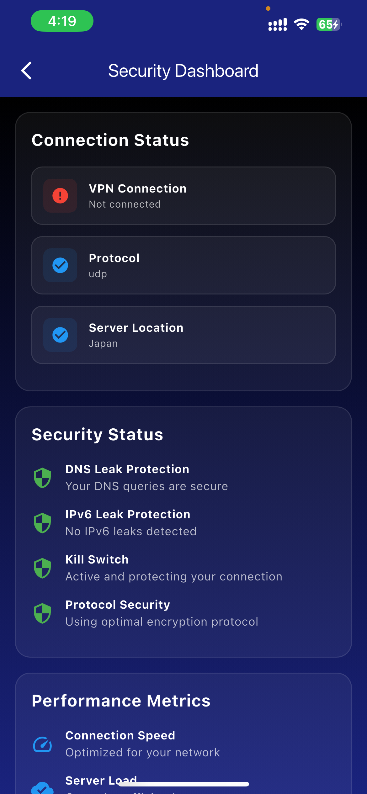 전원 VPN : 빠른 & 보안 VPN - 빠르고 안전하며 개인 VPN 미디어 4