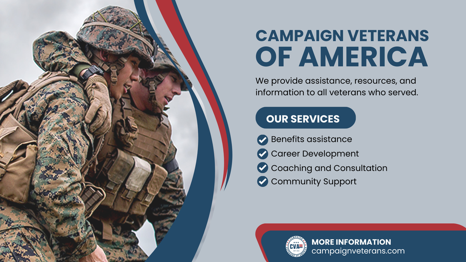Supporto per i vantaggi VA - Supporto per i benefici VA alla campagna Veterani dell'America media 5