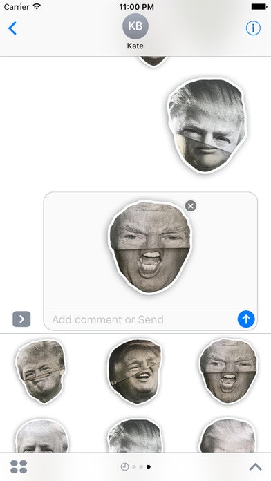 Trump Folds gallery image