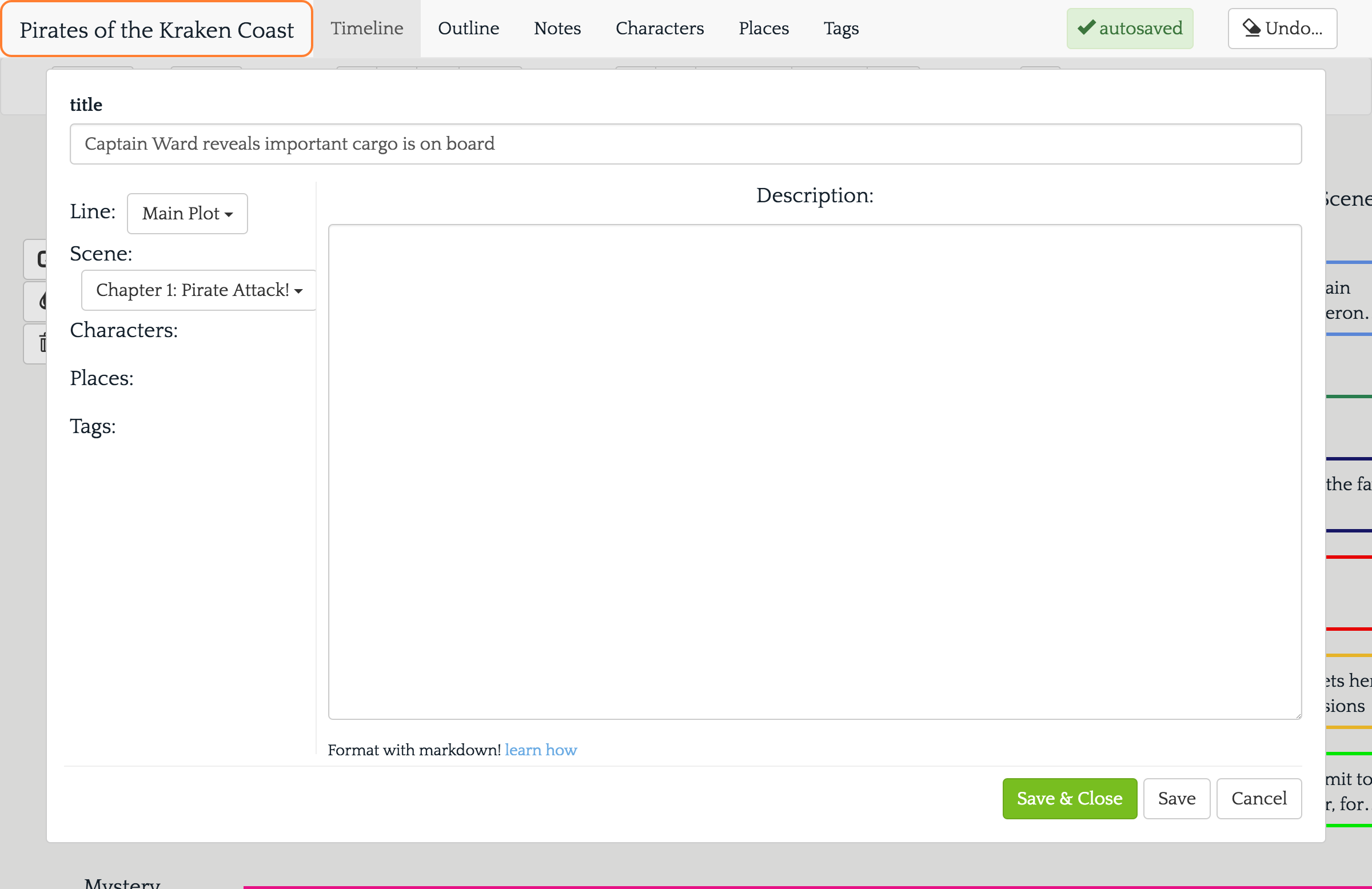 Plottr gallery image