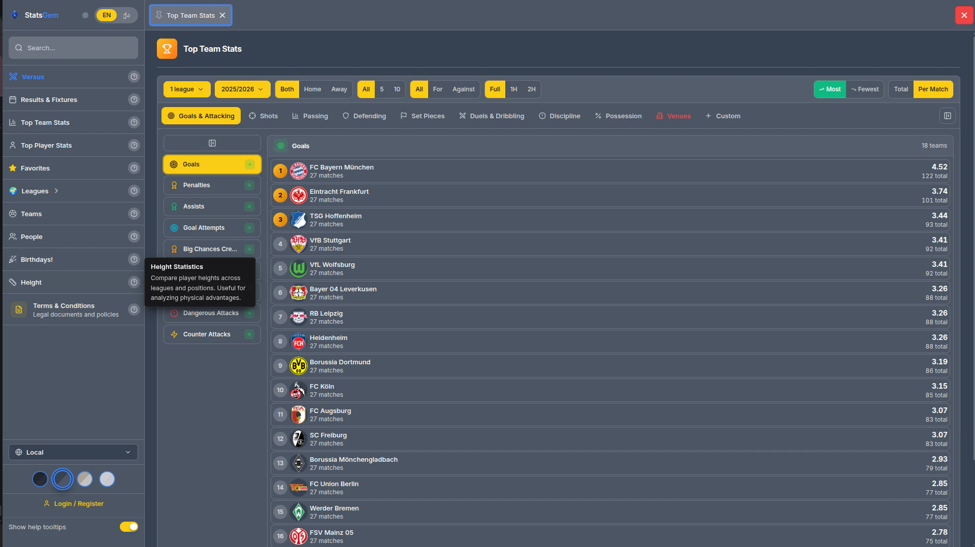 StatsGem screenshot 4