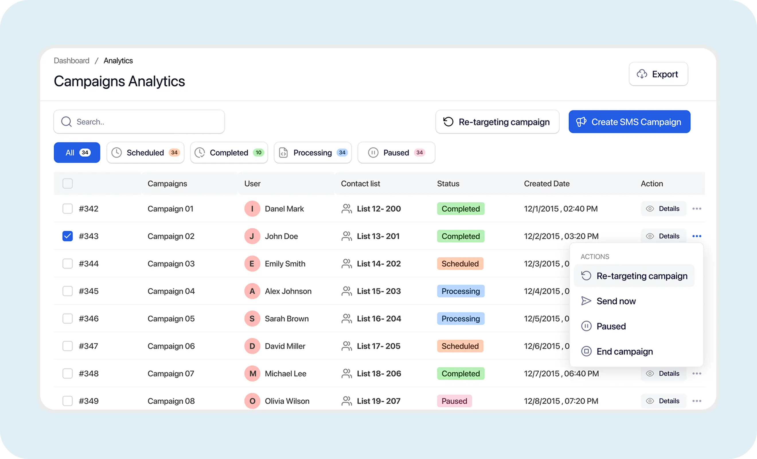 Média Torrent de texte - Plateforme de messagerie SMS et d'automatisation marketing alimentée par AI 7