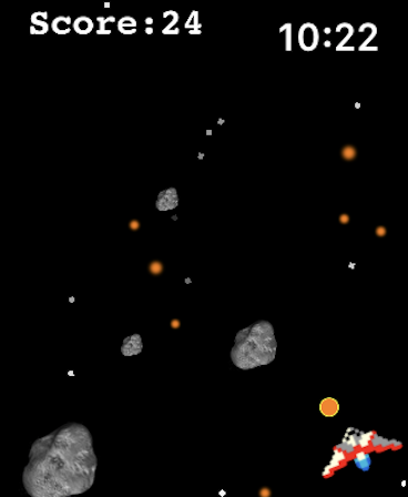 Média Saturne 3d - Jeu d'arcade 3D pour Apple Watch 4