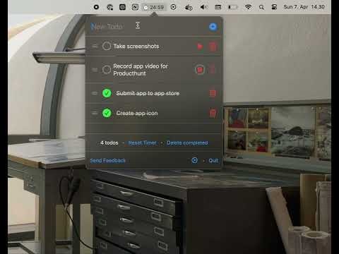 Pomodoro timer gallery image