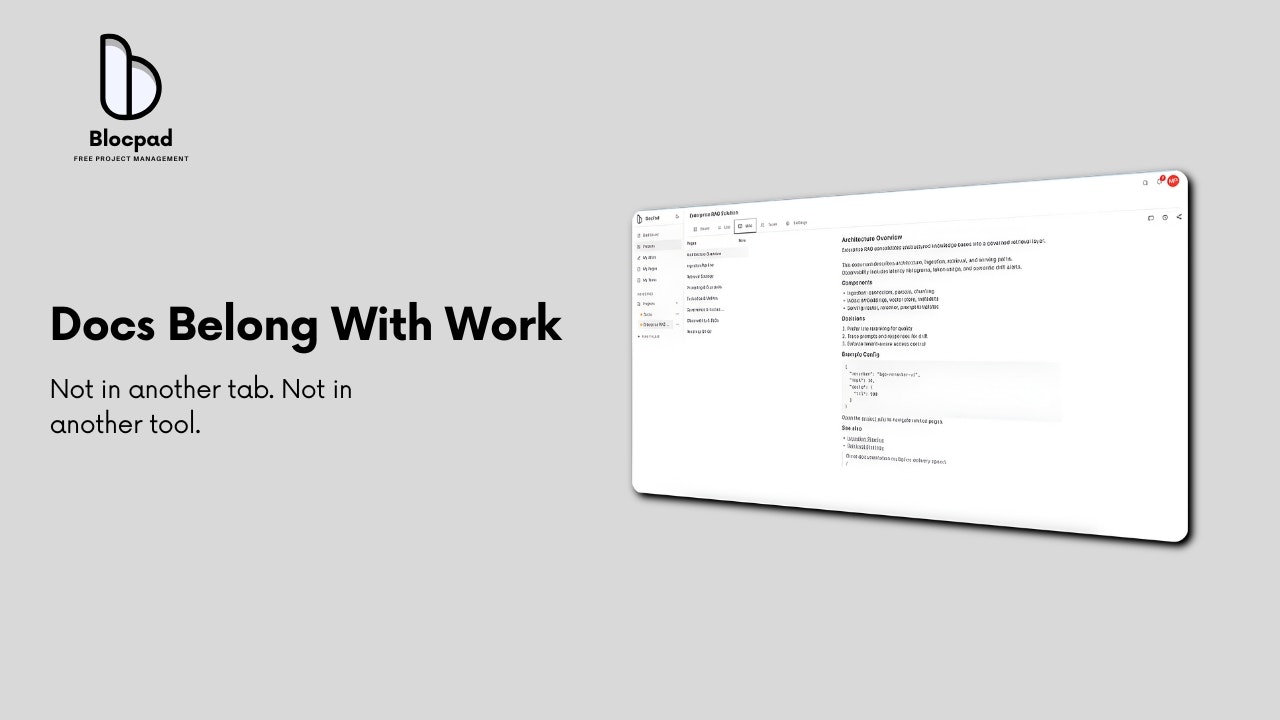 BlocPad gallery image