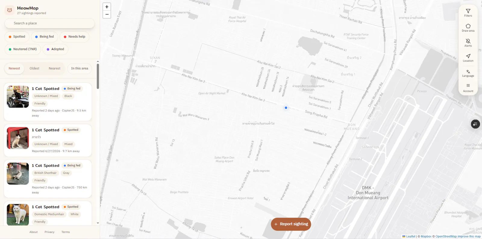 MeowMap screenshot 2