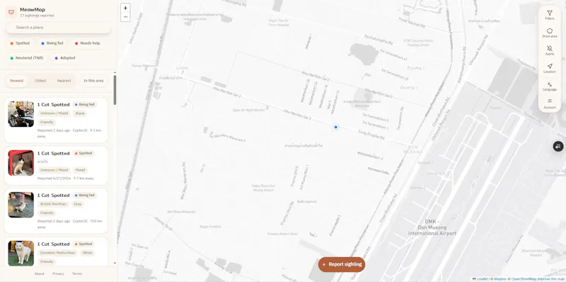 MeowMap screenshot 2